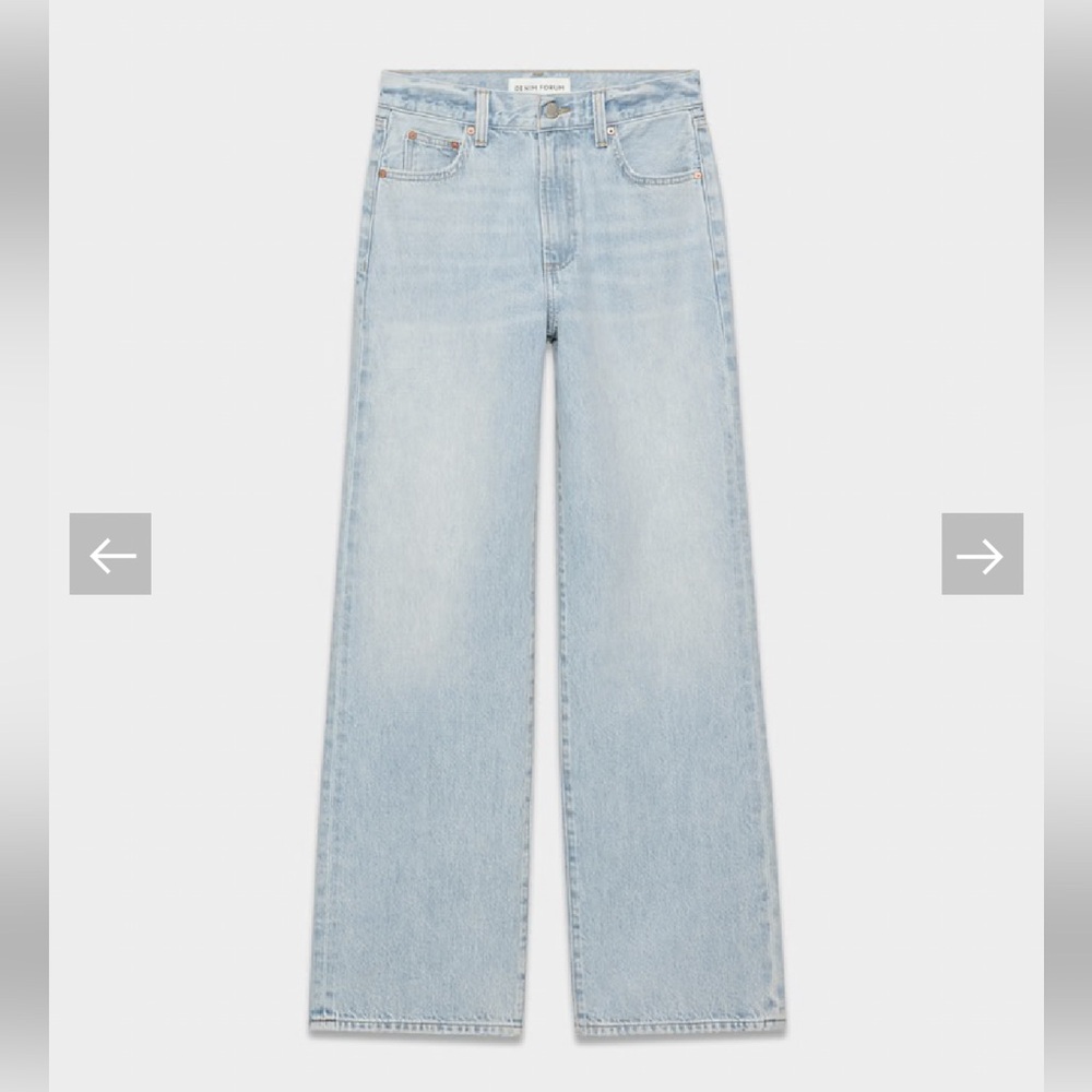 Aritzia Denim Forum The Farrah Hi-Rise Wide Jean - New With Tags